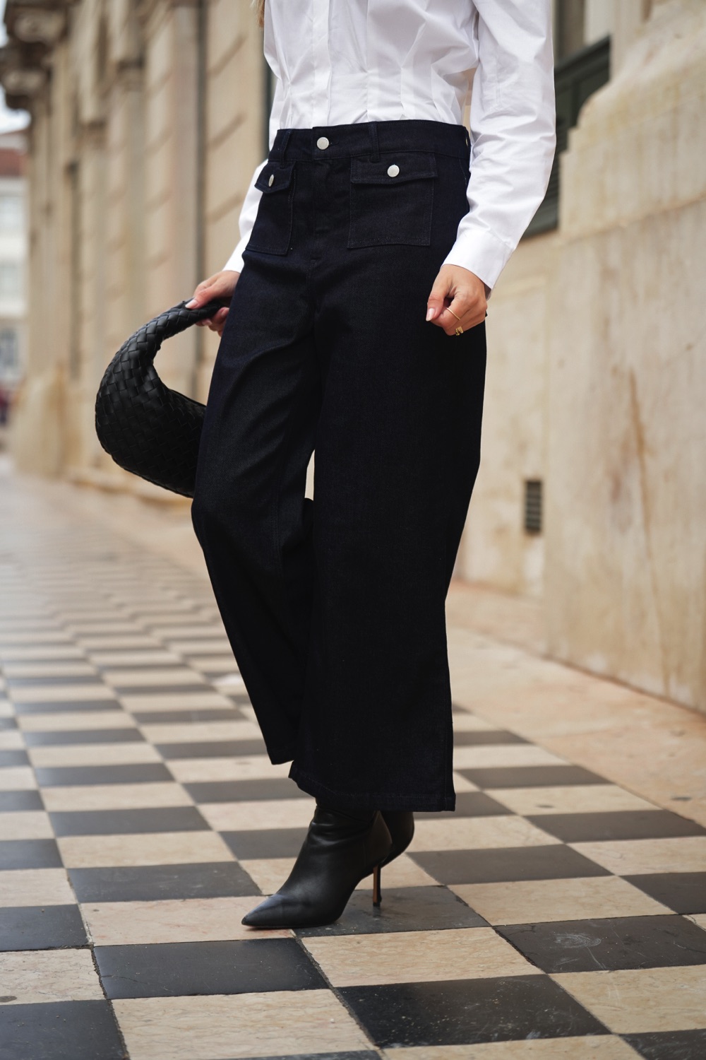 Calça Wide Leg/ Big Zone 