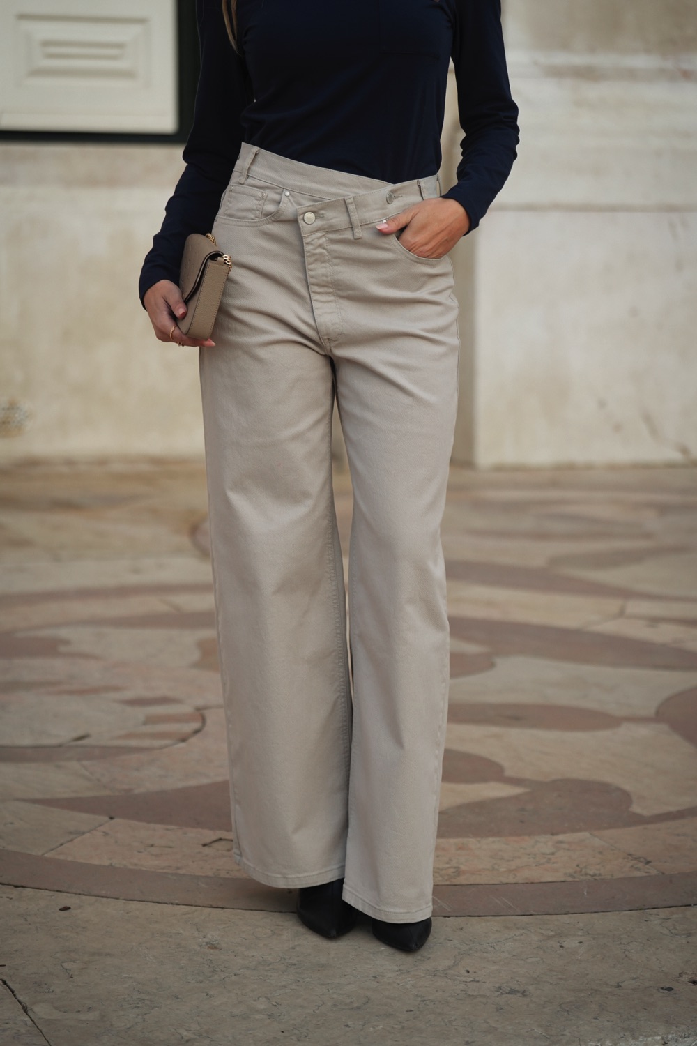 Calça Wide Leg/Big Zone 