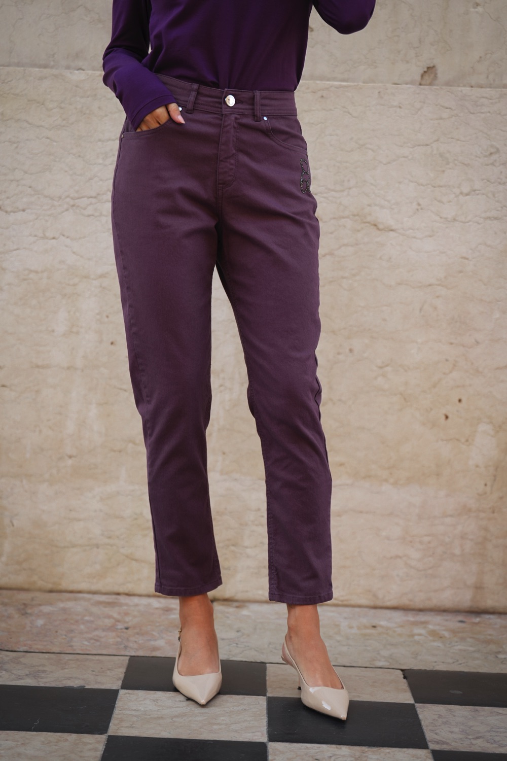 Calça Mom/Big Zone 
