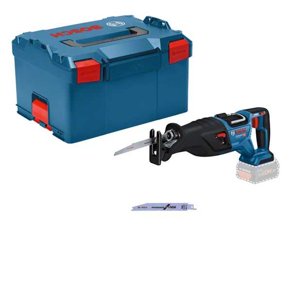 Serra Sabre sem fio BITURBO GSA 18V-28 + L-BOXX 238 BOSCH