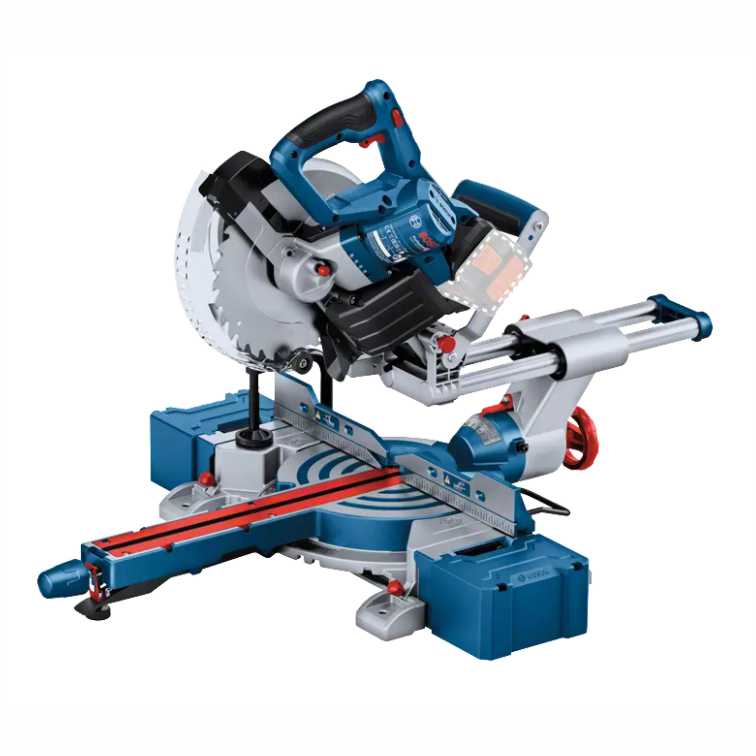 Serra de meia esquadria sem fio BITURBO GCM 18V-216 D BOSCH