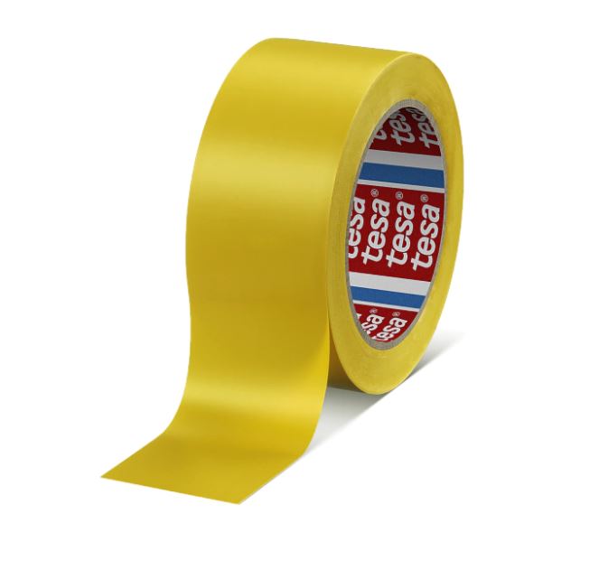 Rolo Fita Marcação Amarelo 50 mm x 33 mts. 60760 TESA