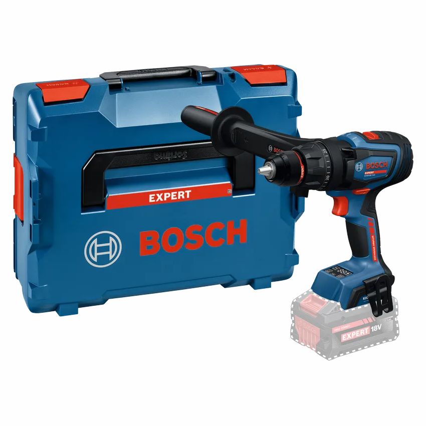 Aparafusadora/Berbequim com percussão sem fio EXPERT EXSB18V-150 + Mala L-BOXX BOSCH