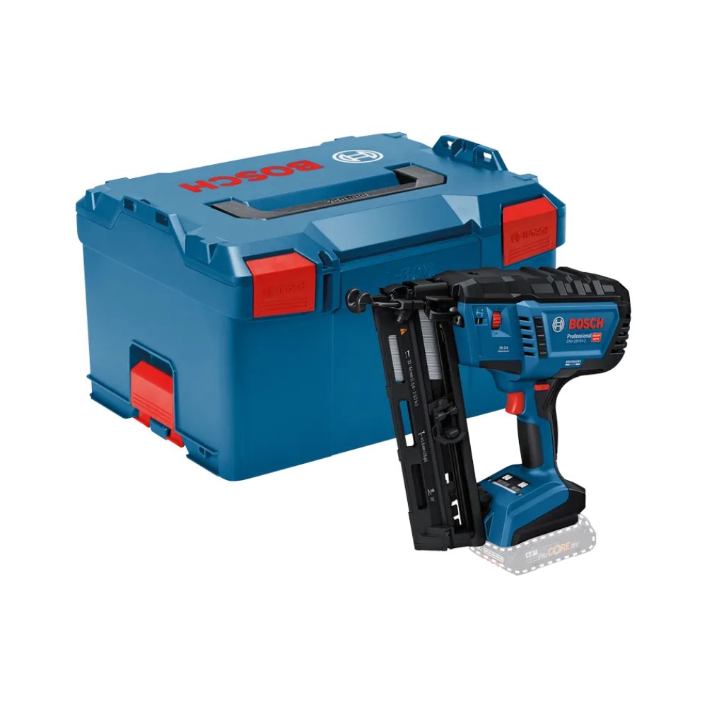 Pistola de pregos sem fio para madeira PRO HEAVY DUTY GNH 18V-64-2 + Mala L-BOXX 238BOSCH 