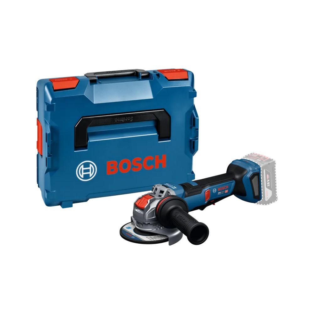 Rebarbadora com X-LOCK PRO HEAVY DUTY GWX18V-11PS + Mala L-BOXX BOSCH