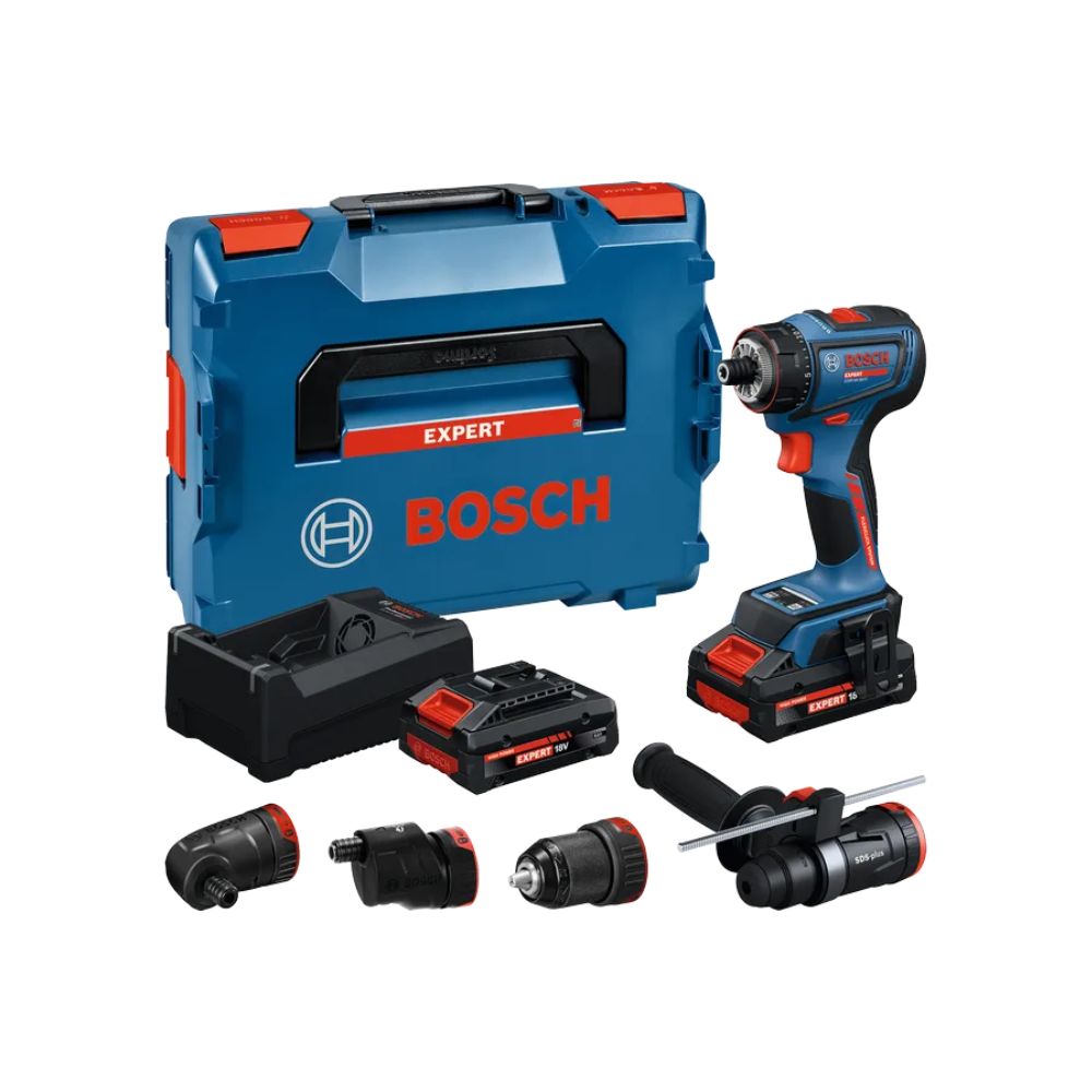 Aparafusadora sem fio EXPERT EXSR18V-90FC + 2 baterias EXBA18V-40 + Mala L-BOXX BOSCH 