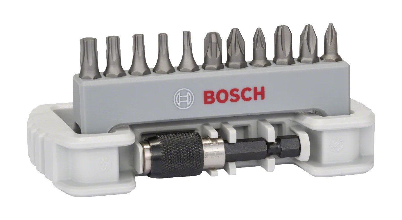 Conjunto Compact de pontas da aparafusadora Extra Hard 11+1 BOSCH 