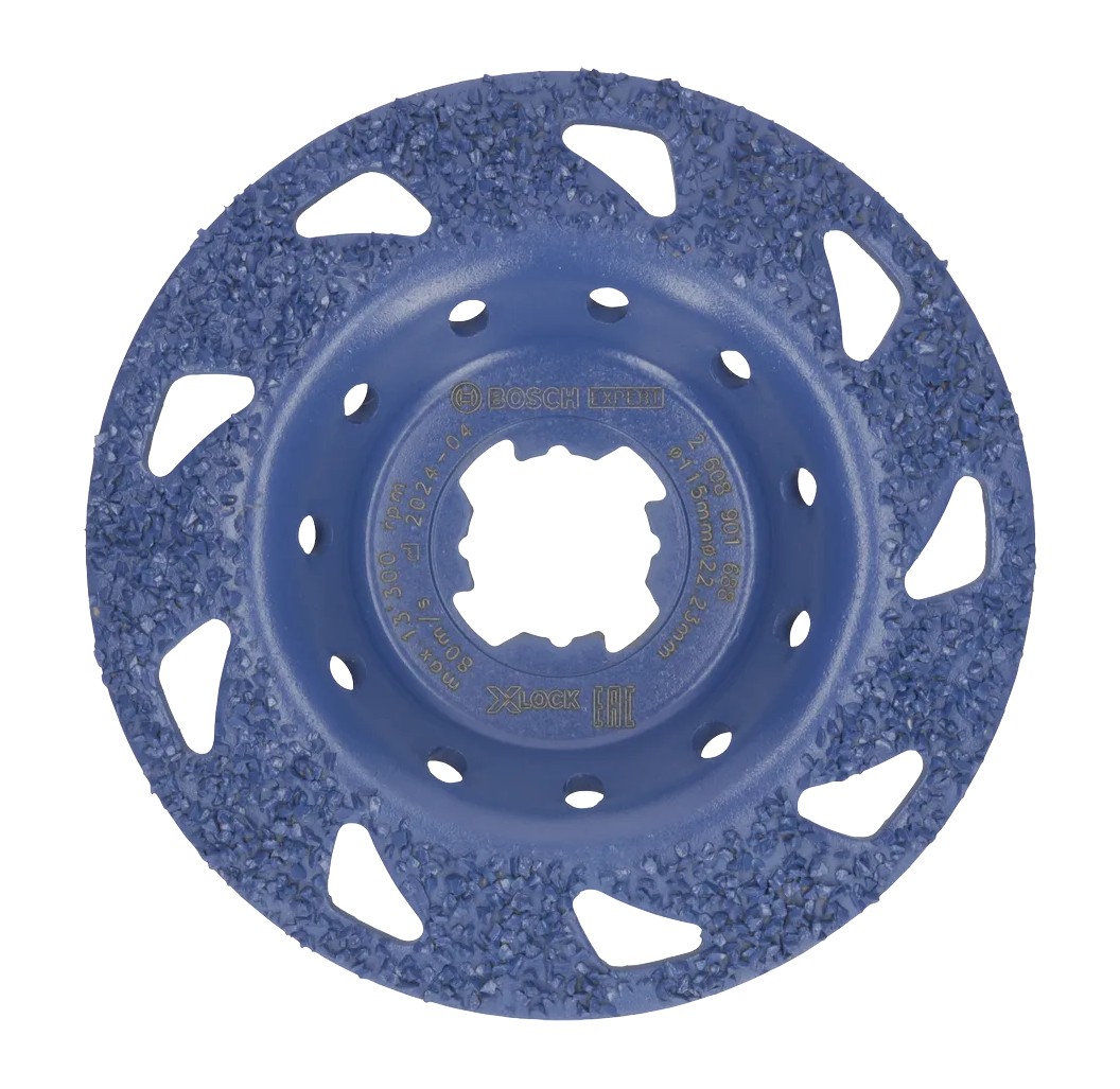 Cabeça de rebarbadora Ø115mm em carboneto EXPERT Multi Material BOSCH