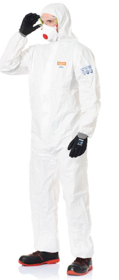 Fato de Proteção Descartável CAT.III Branco 08289 CHEM LIGHT ISSALINE