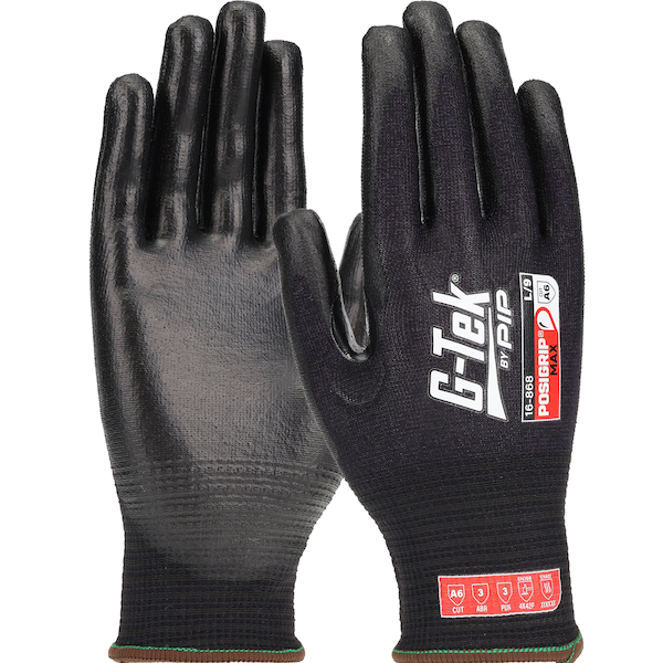 Luva sem Costura com Anti-Corte (corte F) PosiGrip MAX™ G-TEK® By PIP