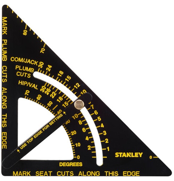 Esquadro Métrico em Alumínio Regulável de 180mm STHT46056-0 QUICKSQUARE® STANLEY 