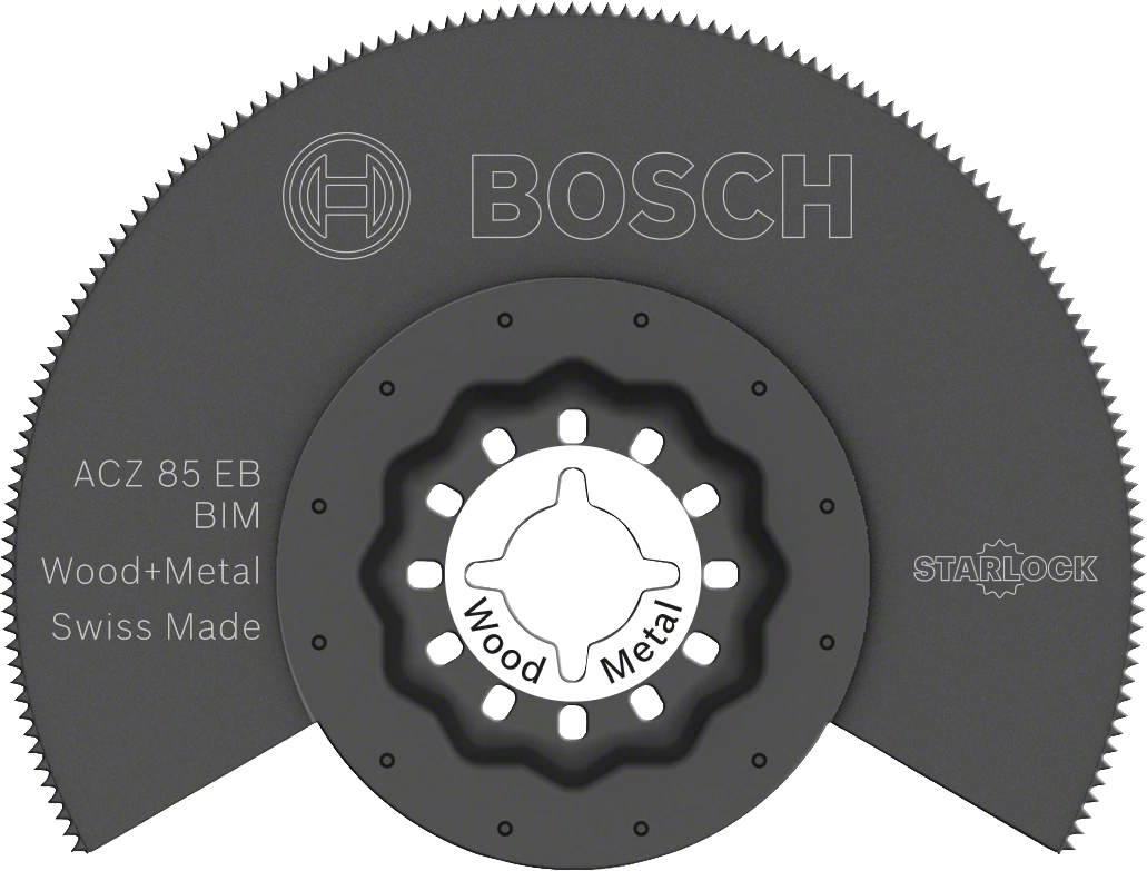 Lâmina de serra de segmentos BIM ACZ 85 EB Madeira e Metal BOSCH