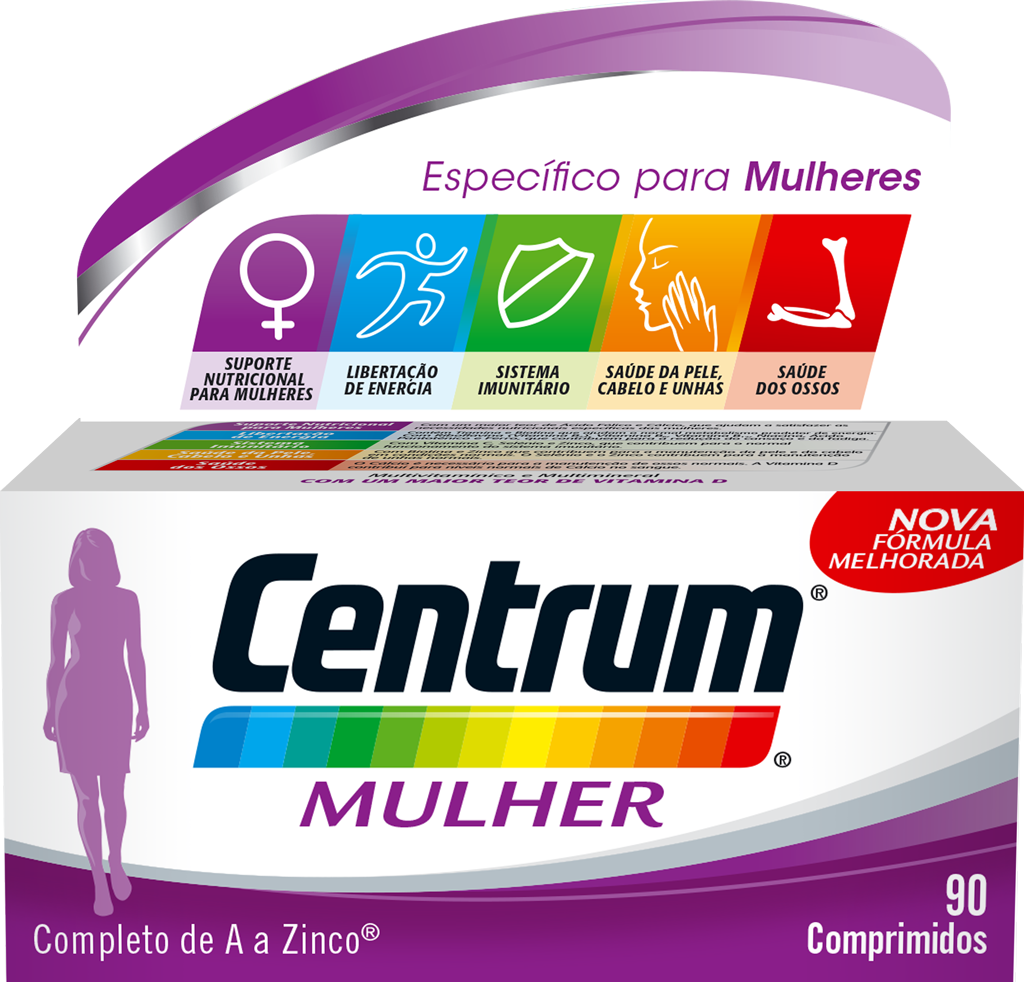 Centrum Mulher 50+ X 90 comprimidos revestidos