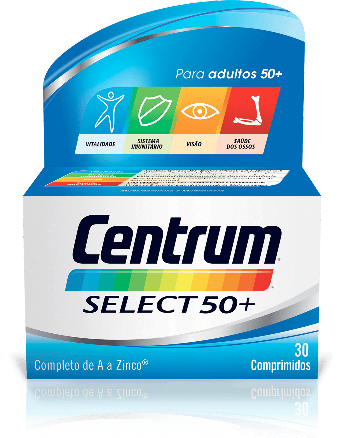 Centrum Select50+ X30 Comprimidos Revestidos