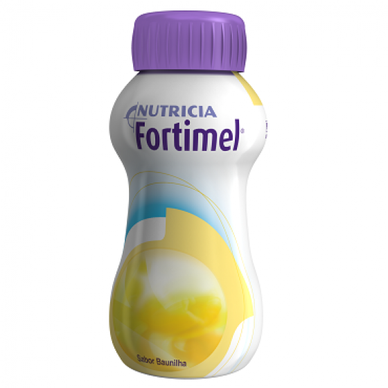 Fortimel Baunilha Pack de 4 garrafas com 200 ml cada.