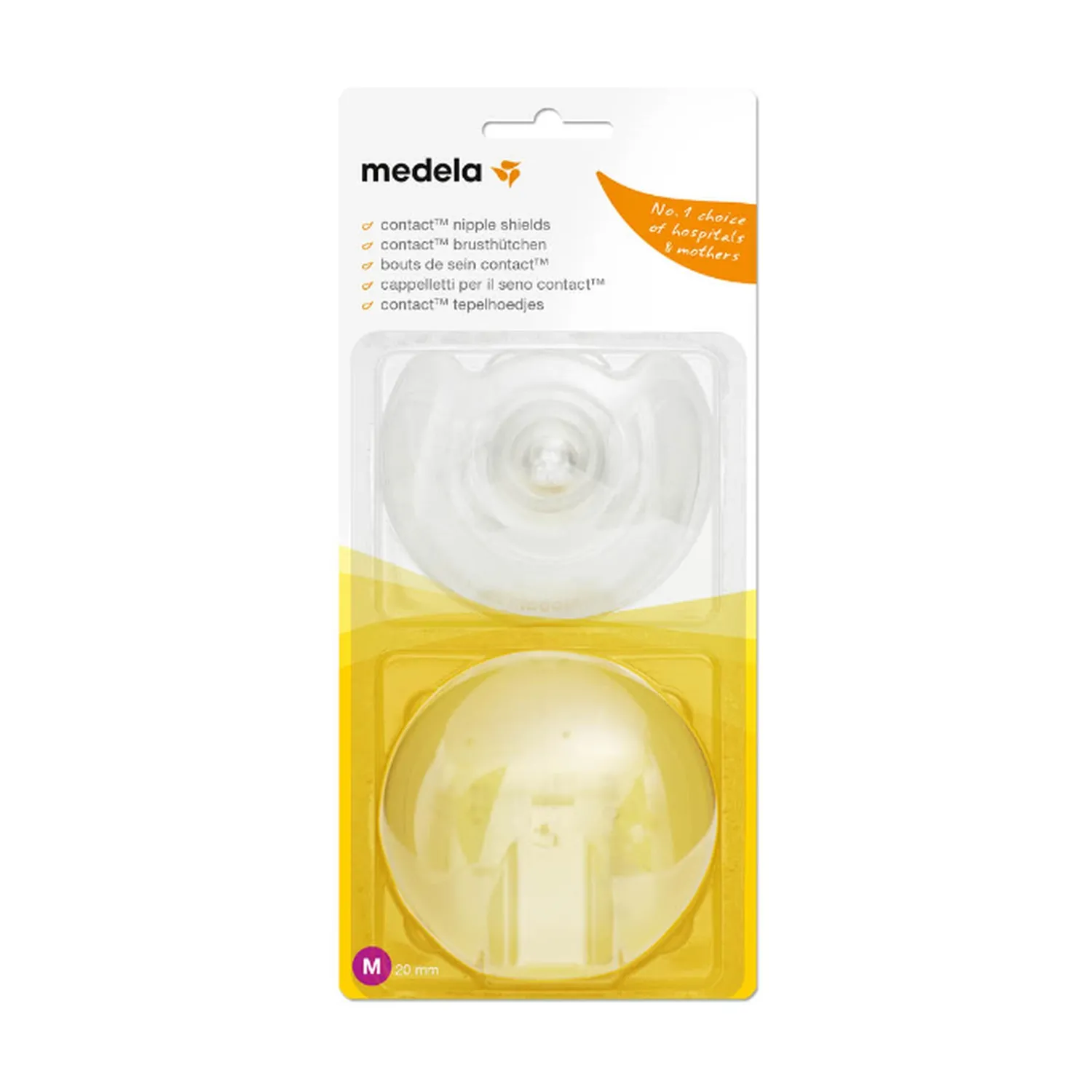 Medela Mamilo Silicone Contacto M X2