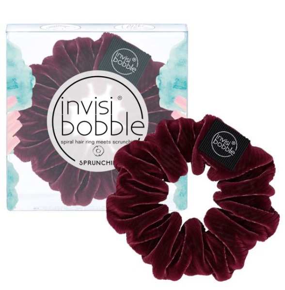 Invisibobble Sprunchie Elástico Cabelo Veludo Bordeaux