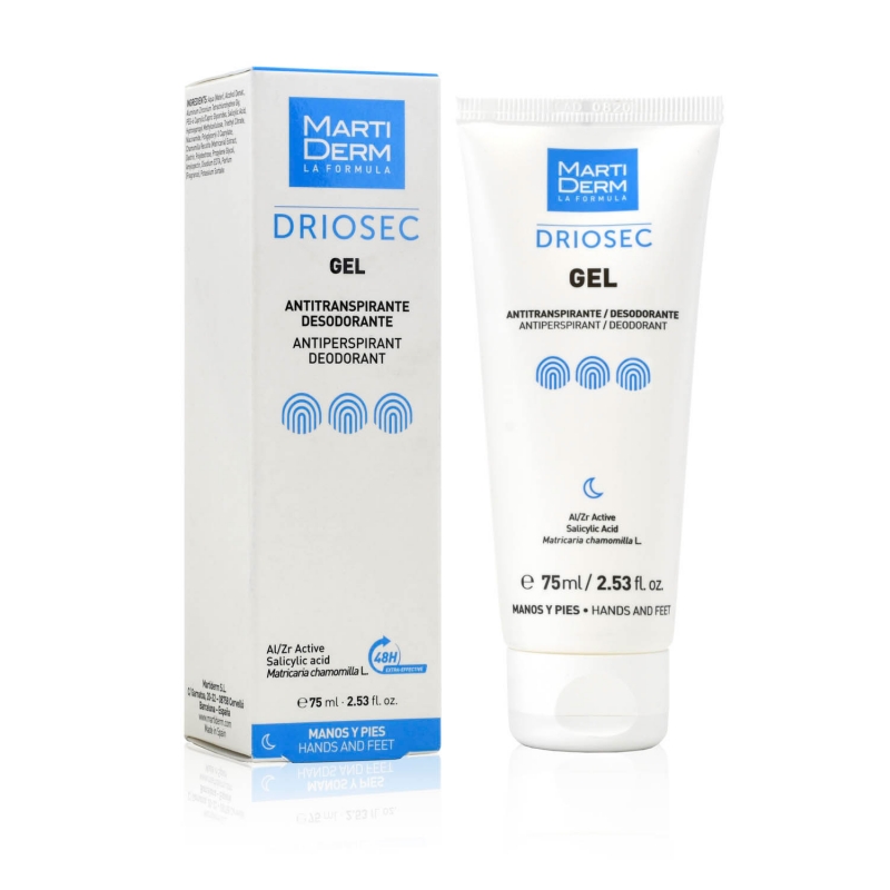 Martiderm Gel Deo/Transpirante Driosec 75 Ml
