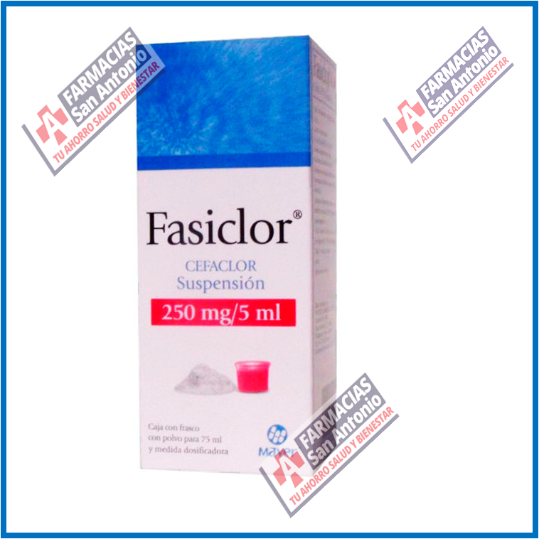 Fasiclor cefaclor 125mg /5 ml Promoción