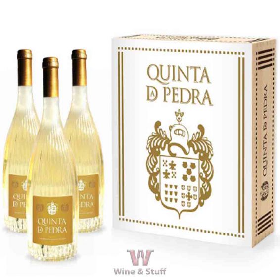 Quinta da Pedra Alvarinho 2014 Gold Edition Branco - Caixa 3 Garrafas