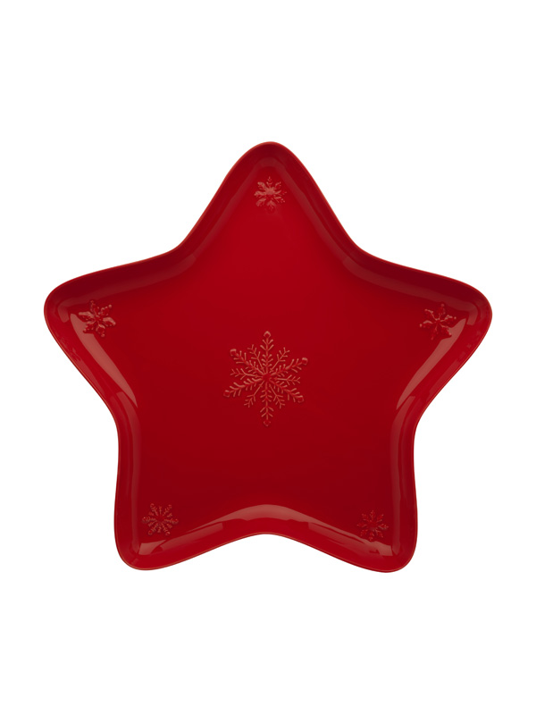 Snowflakes - Taça Estrela 45 Vermelho