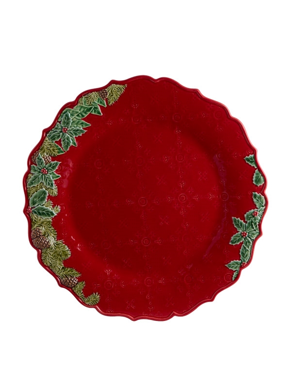 Coroa de Natal - Prato Marcador 35,5