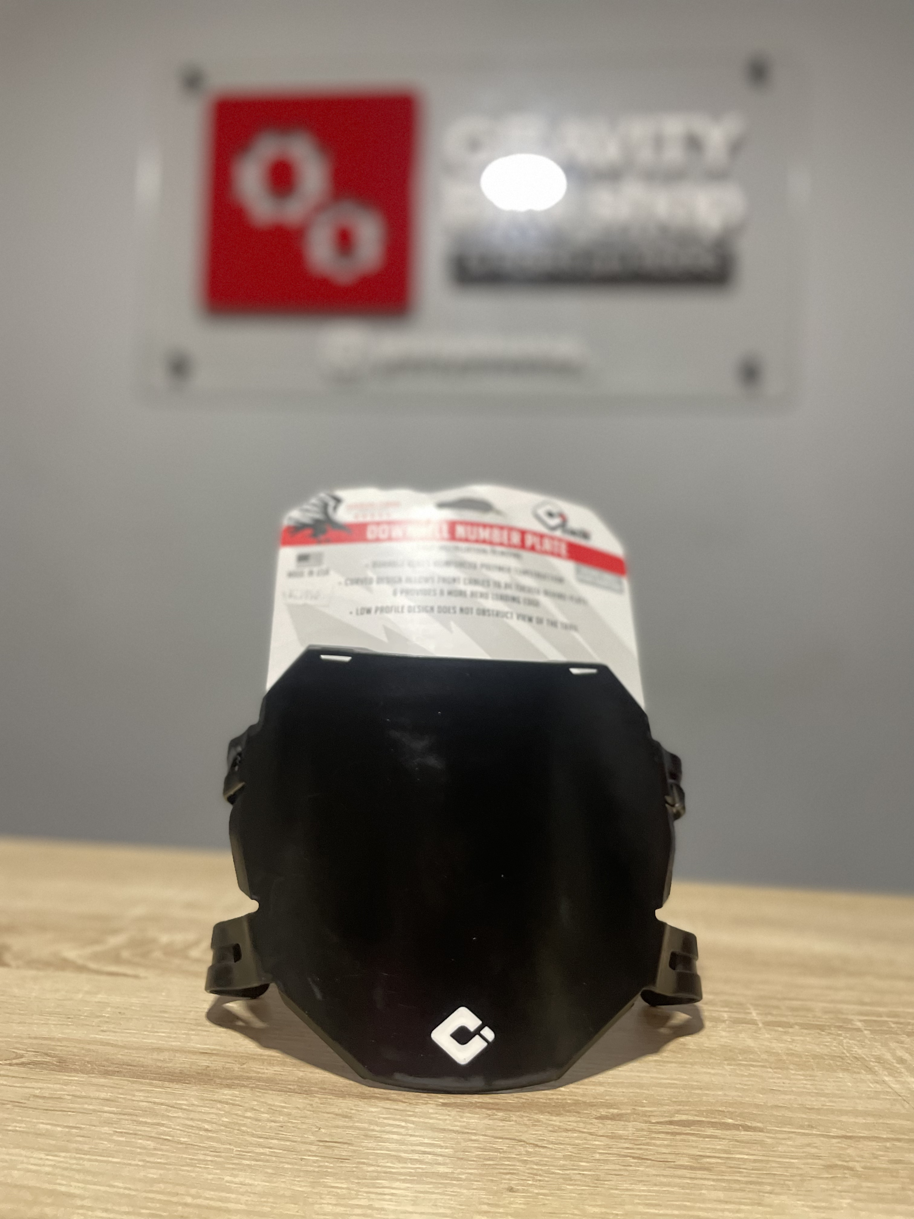PORTA NUMERO DH ODI - Black/Unidad