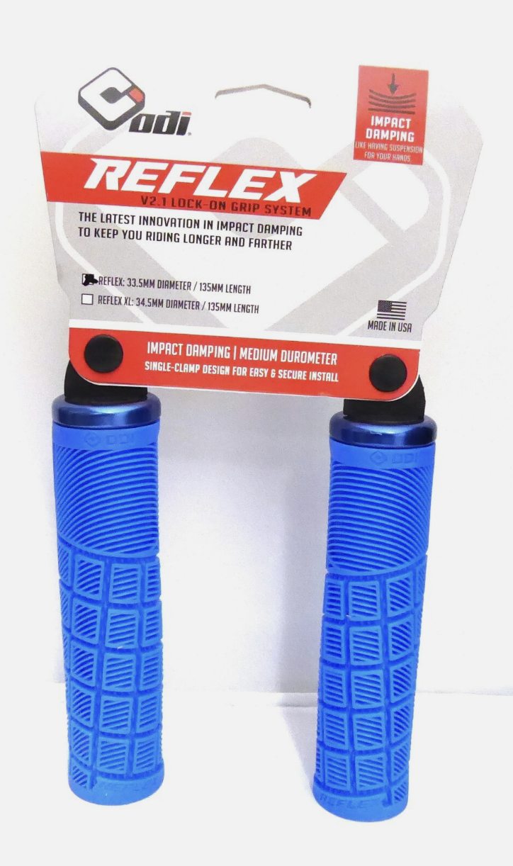 PUÑOS ODI - REFLEX V2.1 LOCK-ON WHT/BLUE/UNIDAD