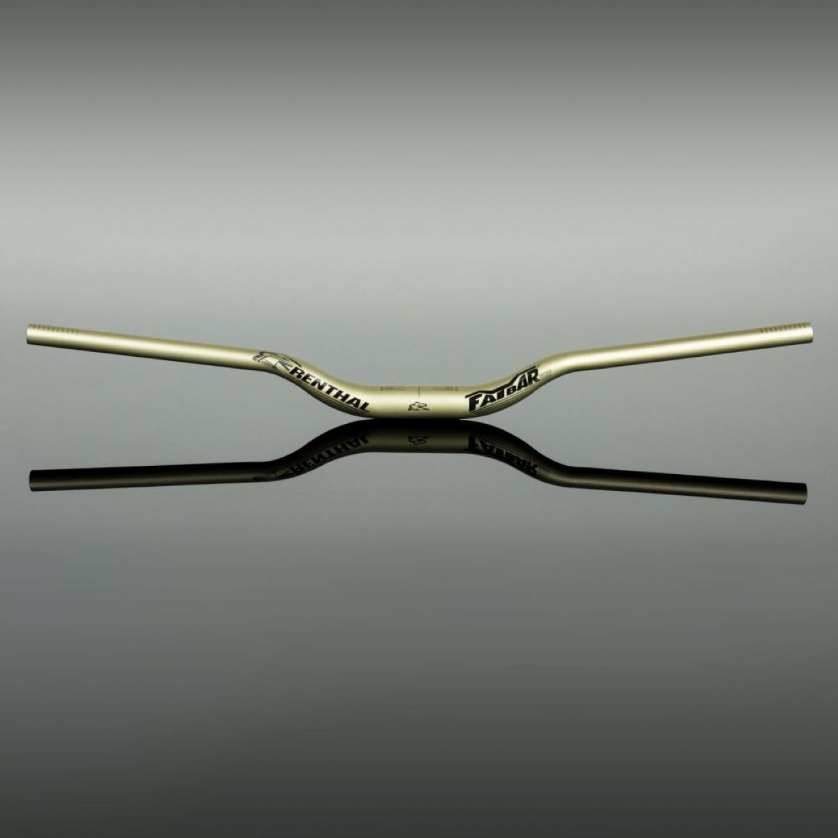 MANUBRIO FATBAR RENTHAL - 800 x 35 mm clamp - 40mm rise - DORADO