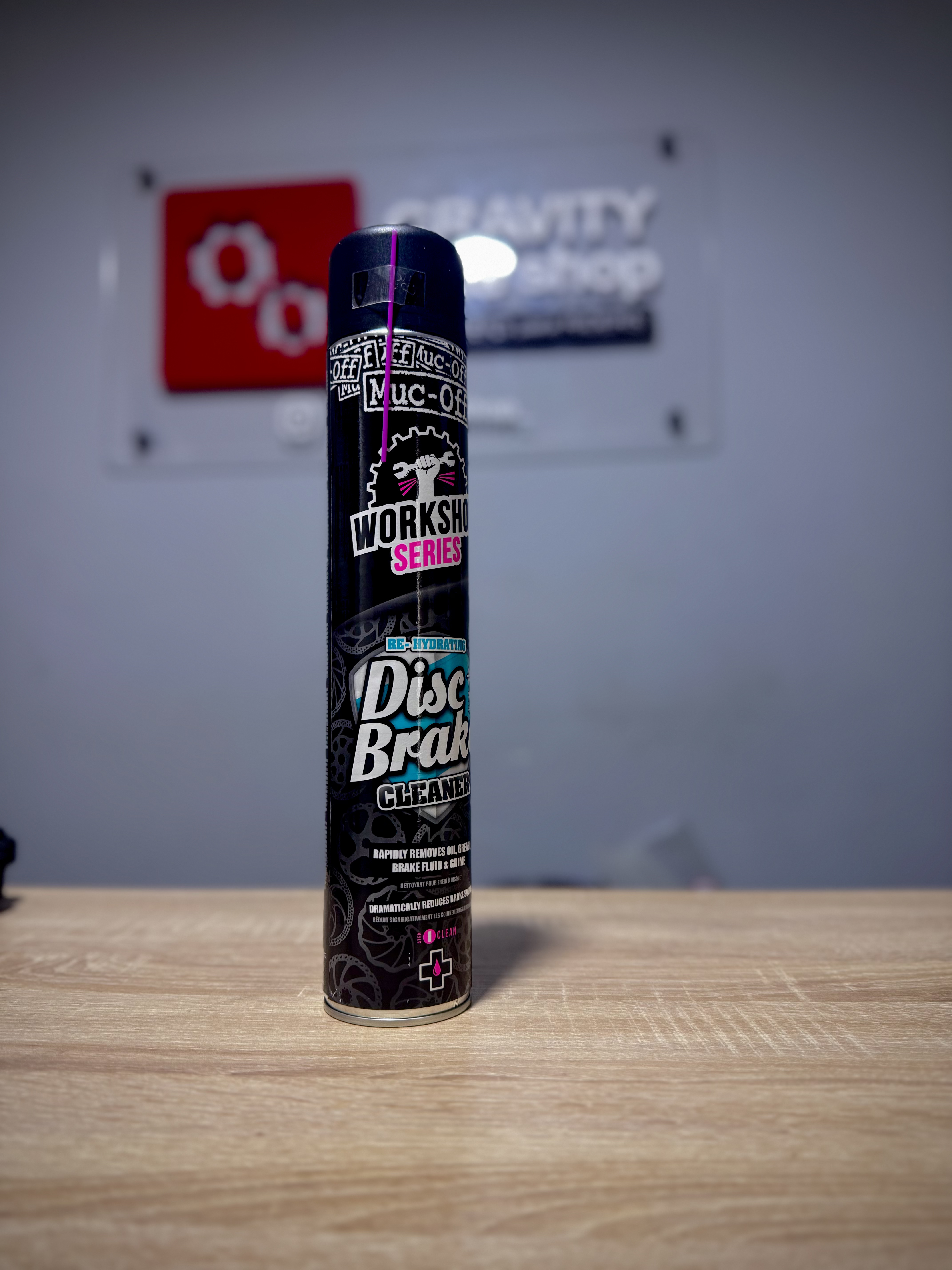 LIMPIADOR DISCOS Y PASTILLAS DE FRENO MUC-OFF - Workshop 750 ml