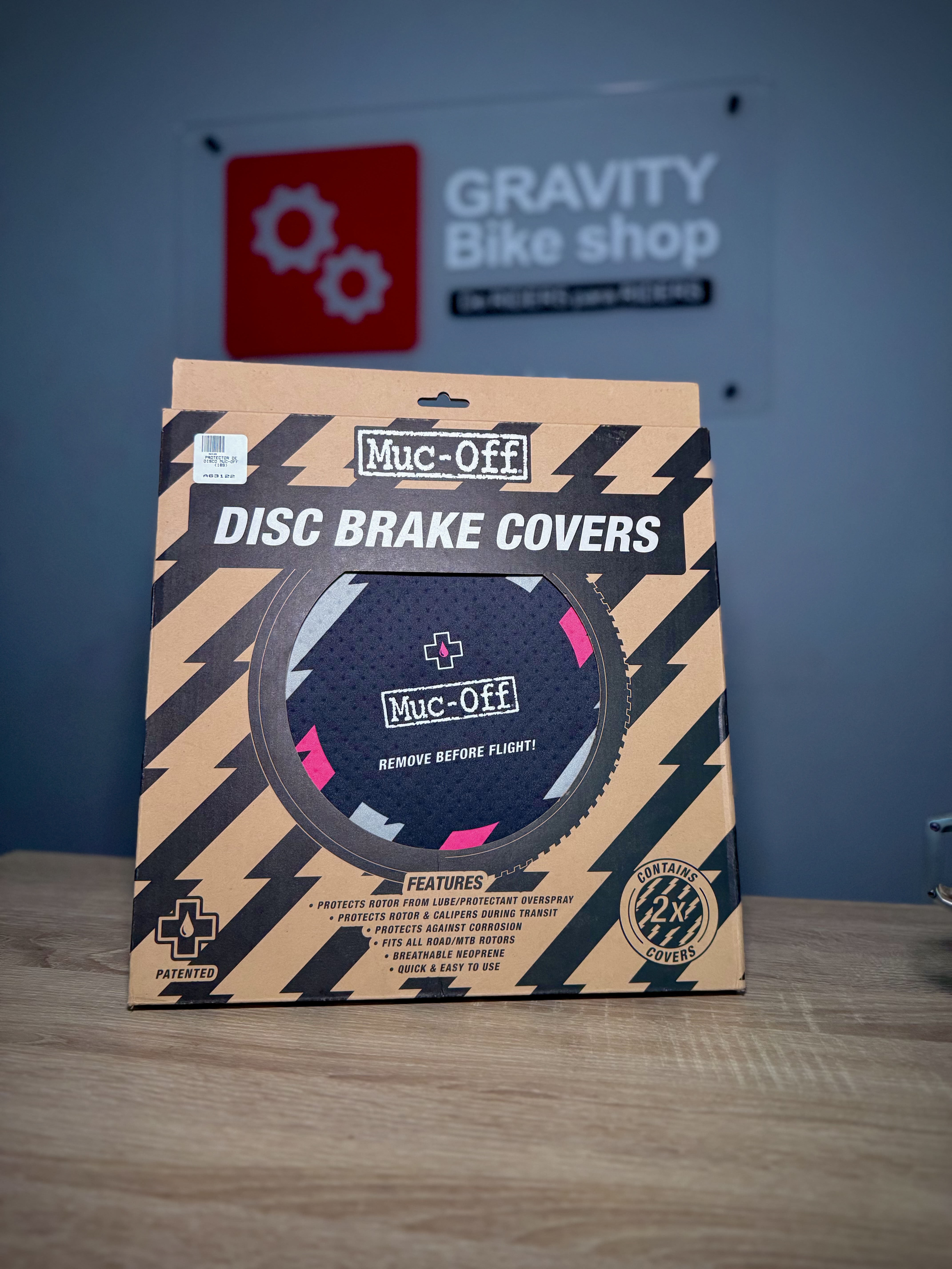 PROTECTOR MUC-OFF - De disco de bicicleta