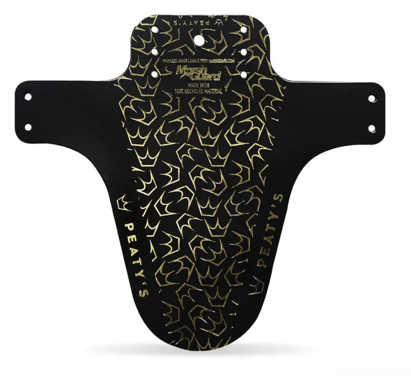 TAPABARRO DELANTERO PEATY'S - Repeat Crown Bicicleta Dorado
