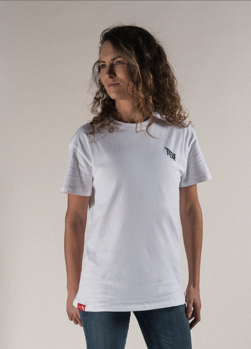 POLERA TITLE - Blanca XL