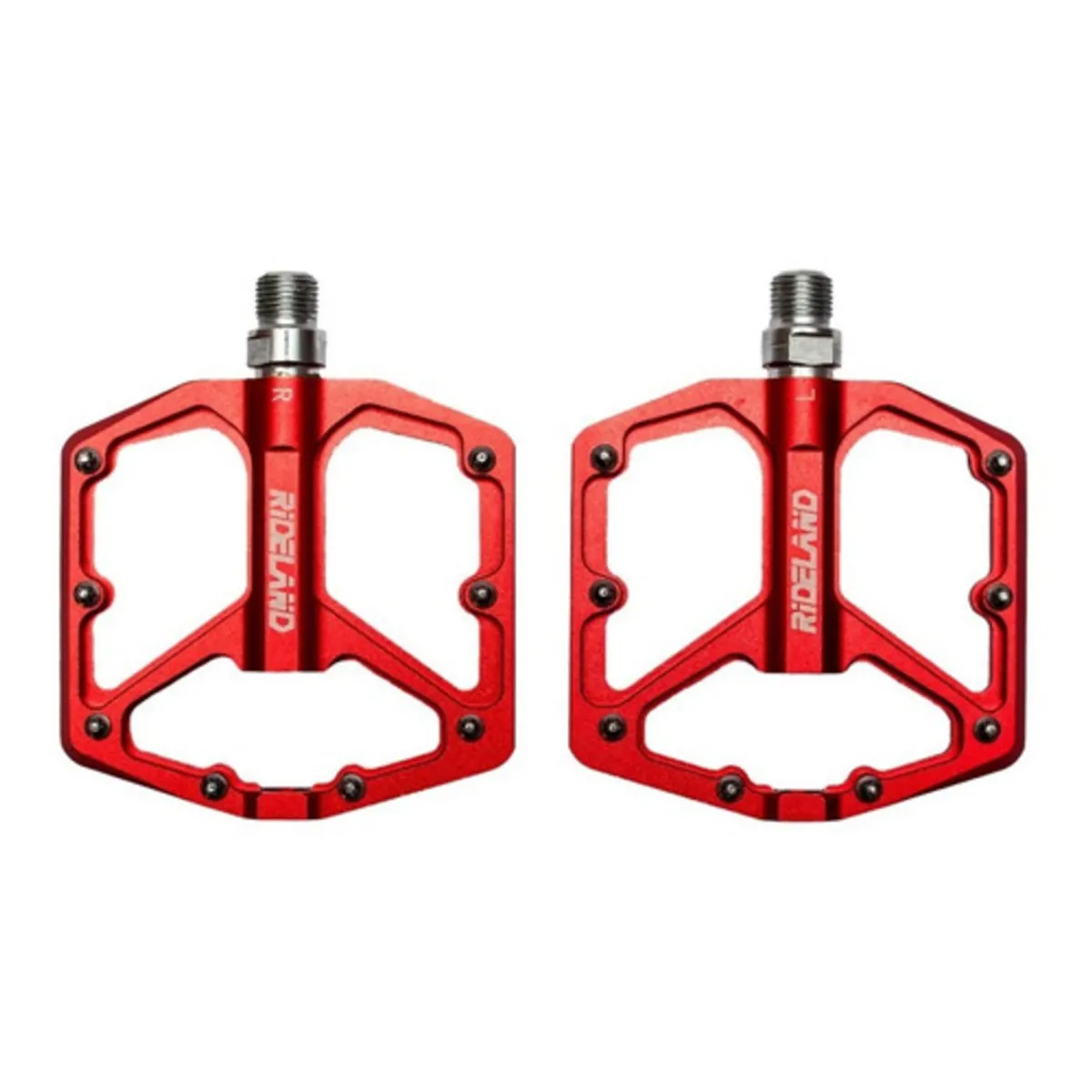 PEDALES RIDELAND MTB - Enduro Rojo