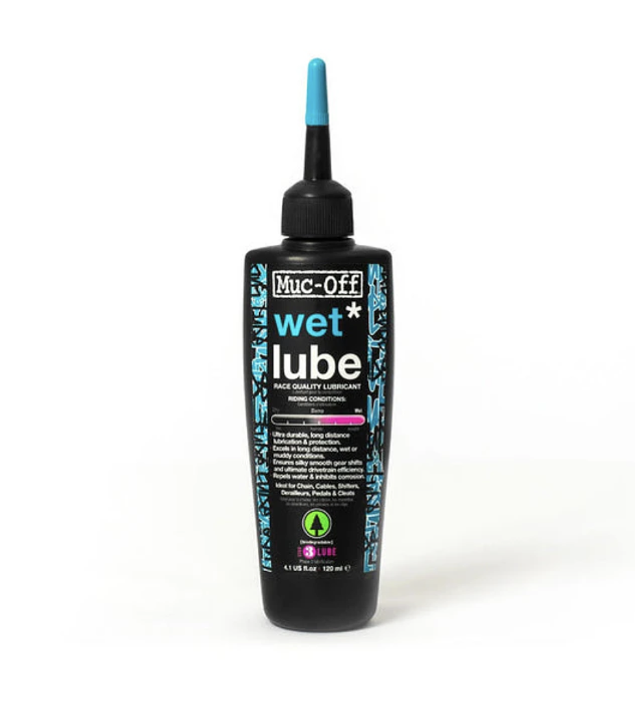 LUBRICANTE DE CADENA MUC-OFF - Wet Lube (Húmedo) 120 ml.