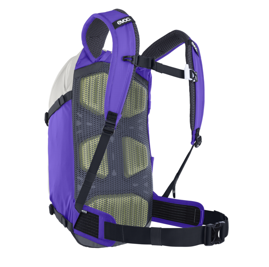 MOCHILA EVOC - Stage 18 L Sand/Violeta 2