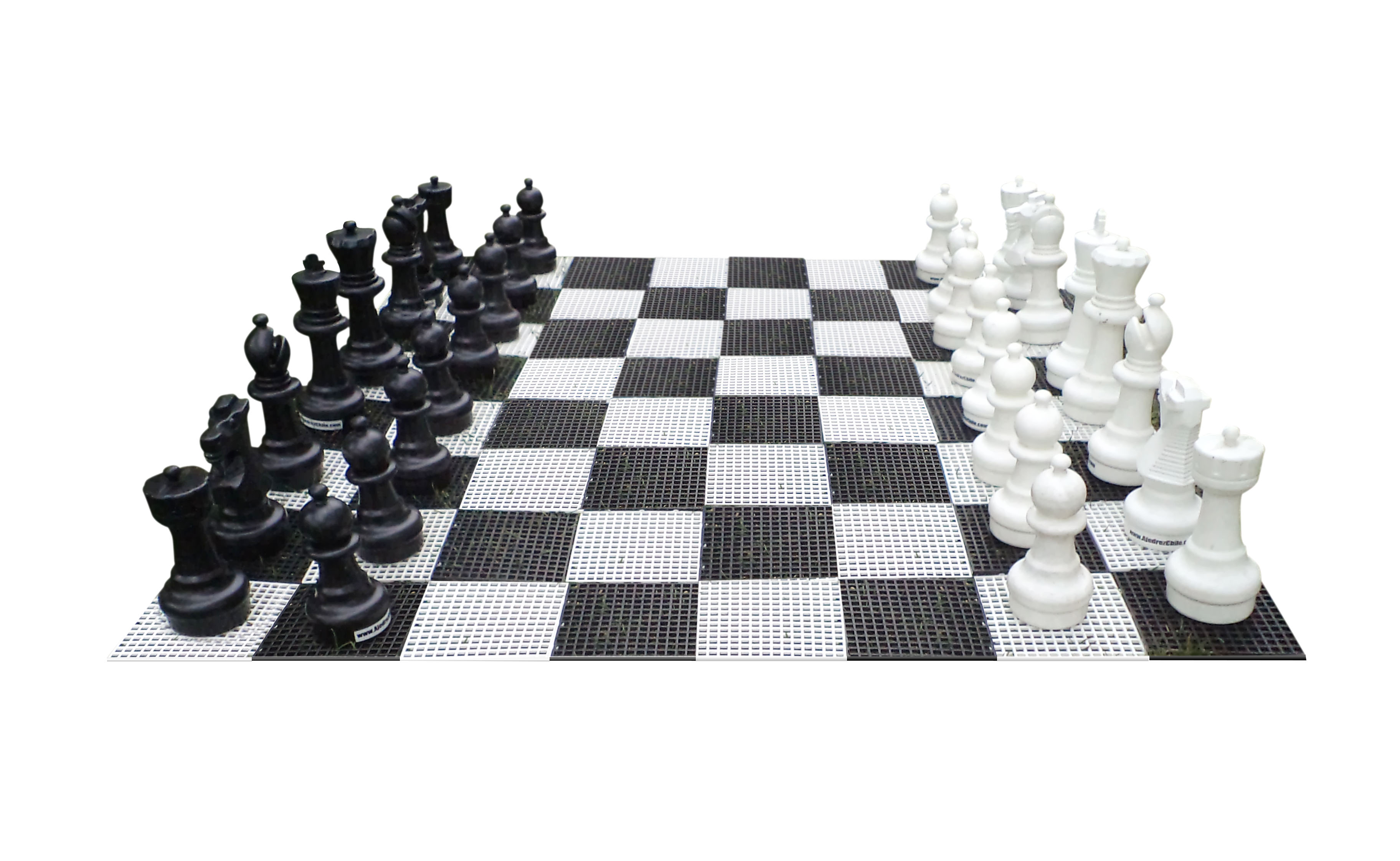 Tablero de ajedrez semi gigante exterior - Chile