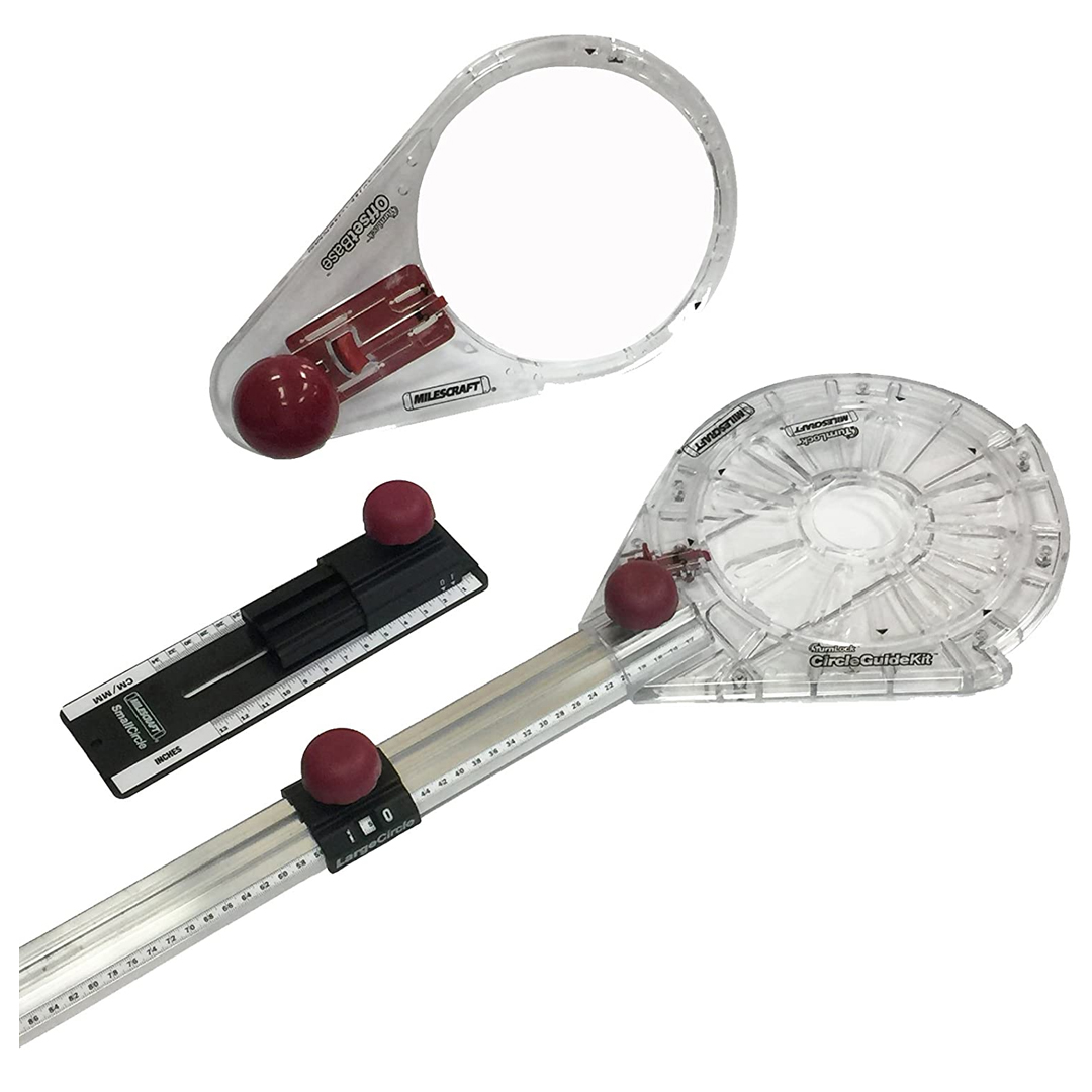 Milescraft Kit Para Cortar Circulos Con Router