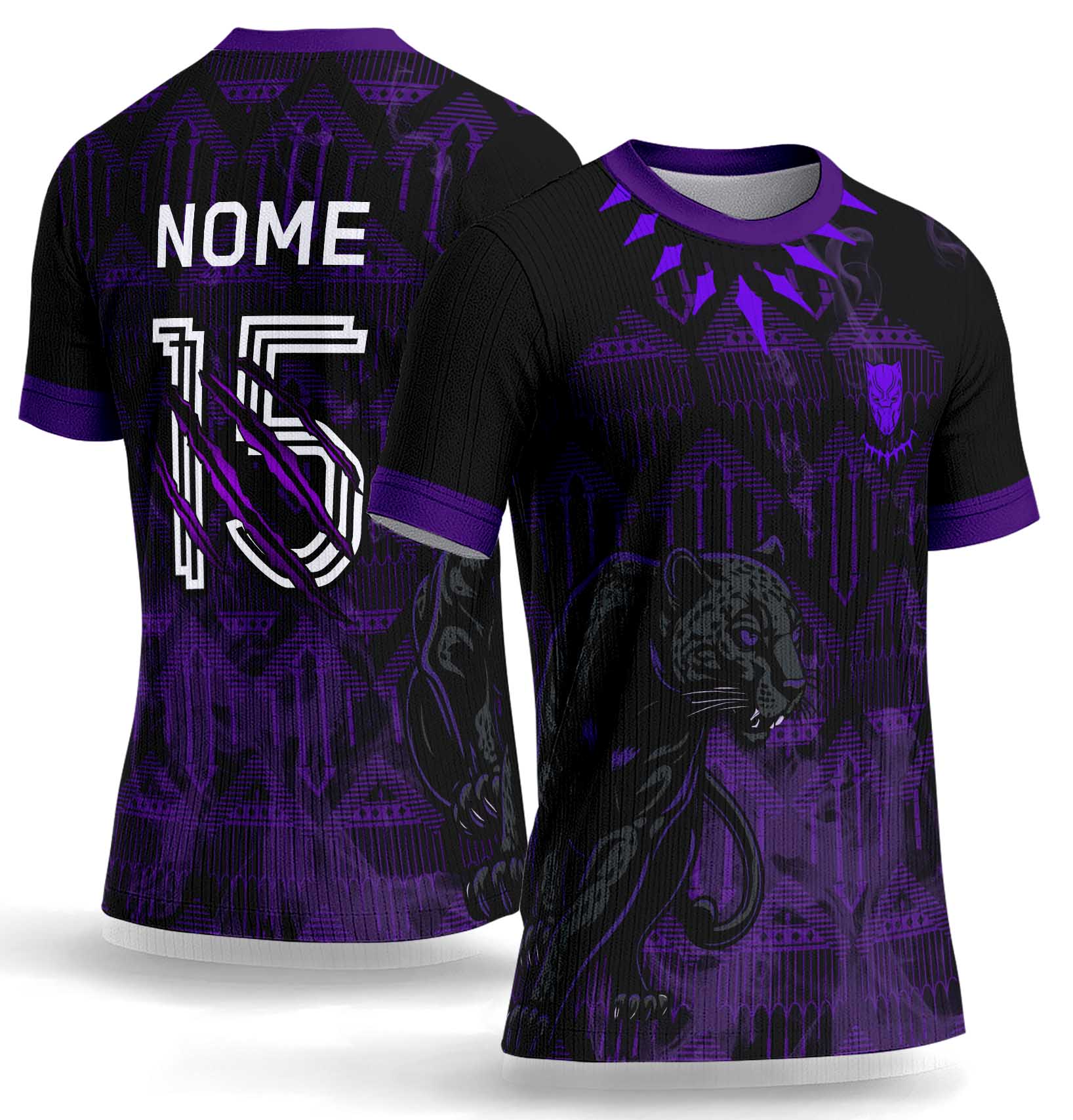 Arte Vetor Camisa InterClasse pantera Mod-3