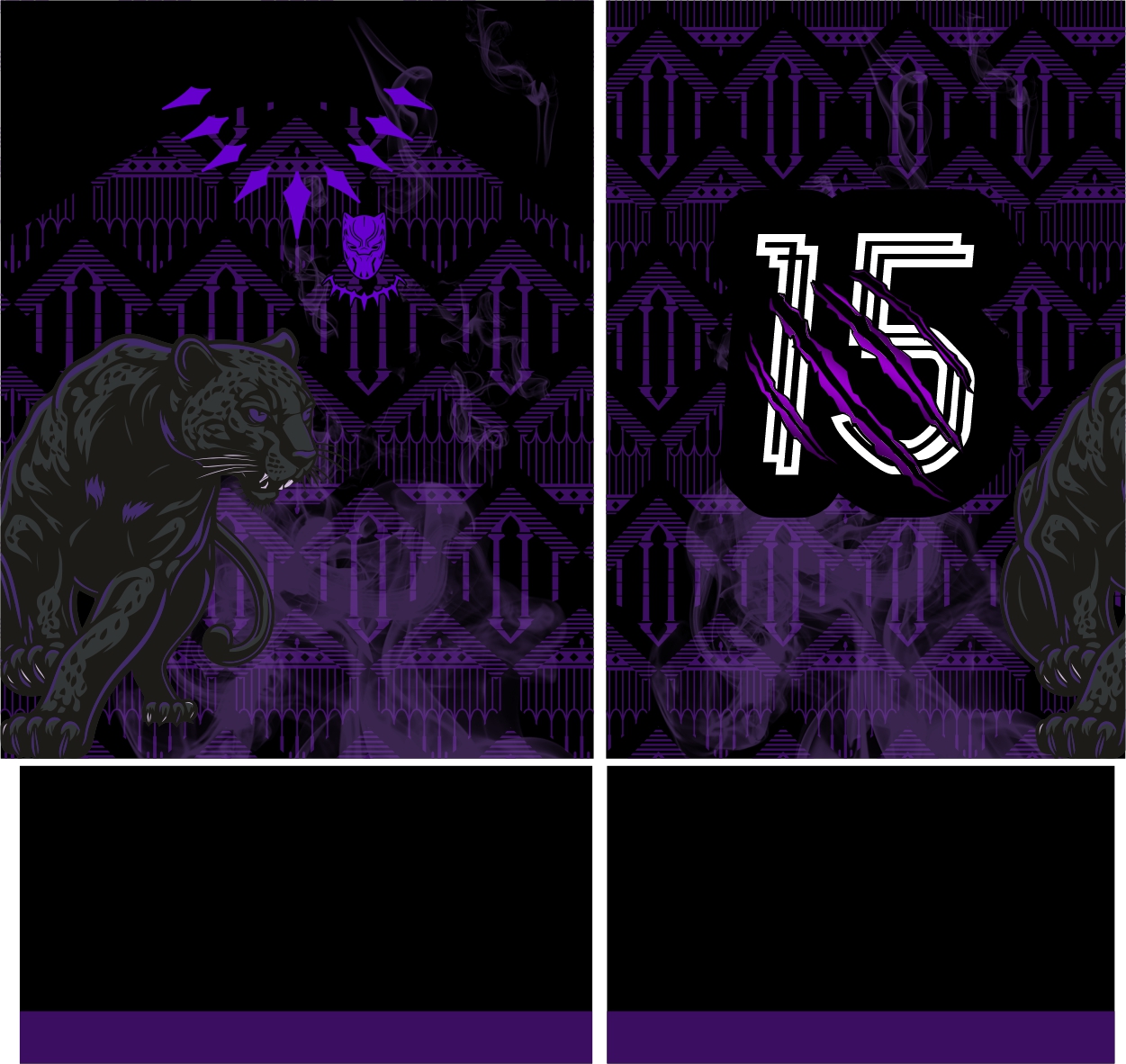 Arte Vetor Camisa InterClasse pantera Mod-3 miniatura 2
