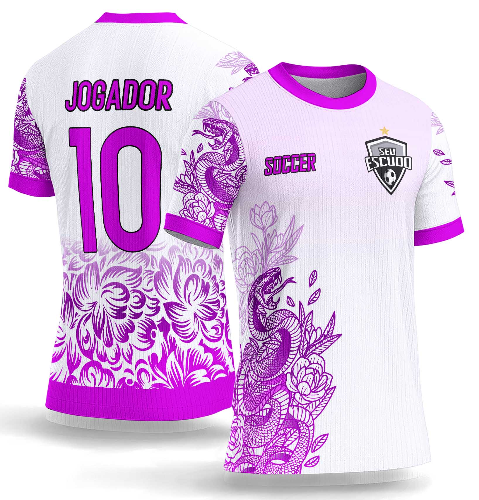 Arte Vetor Camisa InterClasse cobra Mod-6