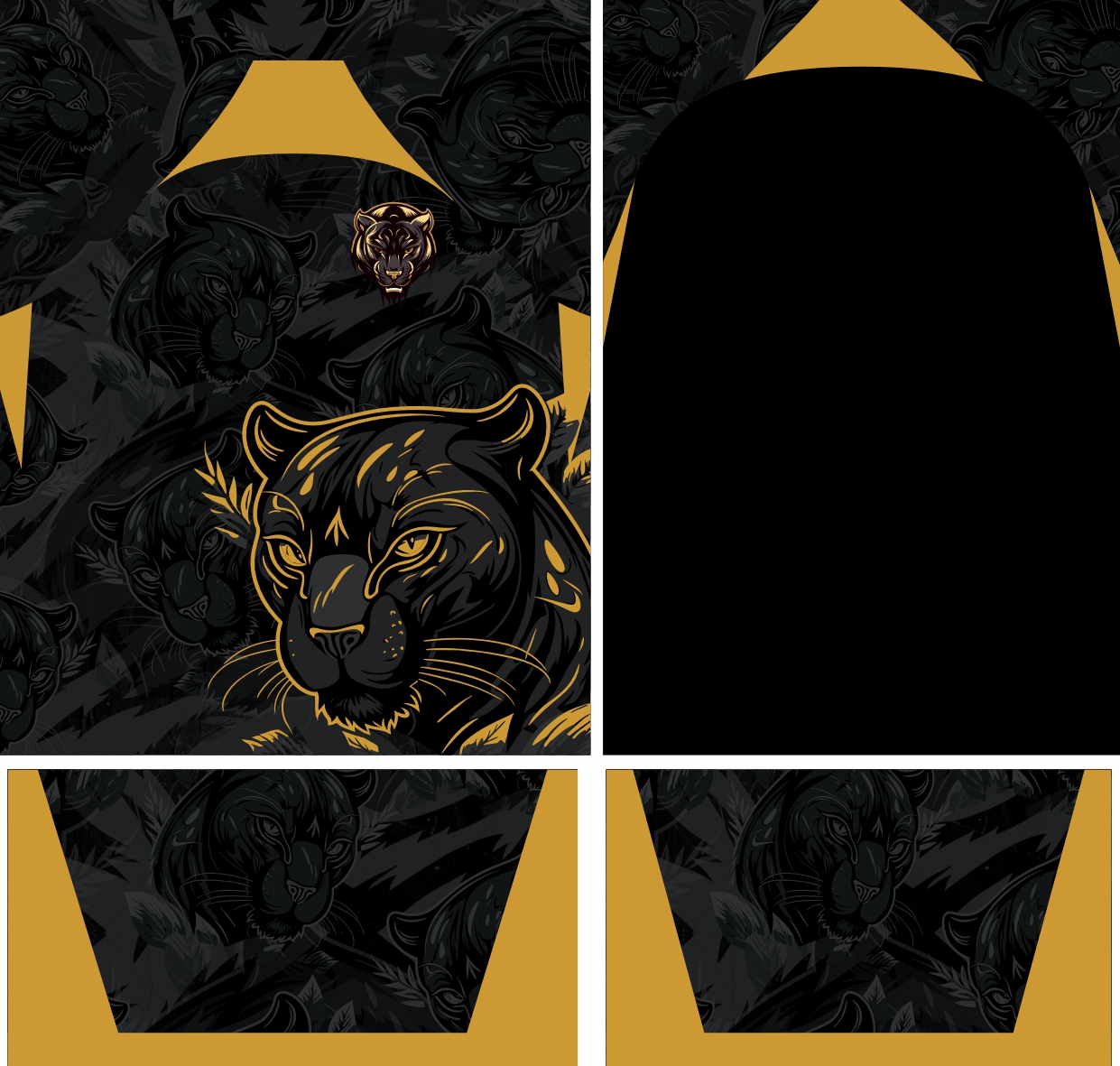 Arte Vetor Camisa InterClasse pantera Mod-10 miniatura 2