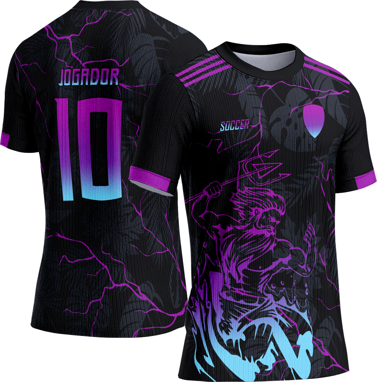 Arte Vetor Camisa Interclasse 005 Poseidon