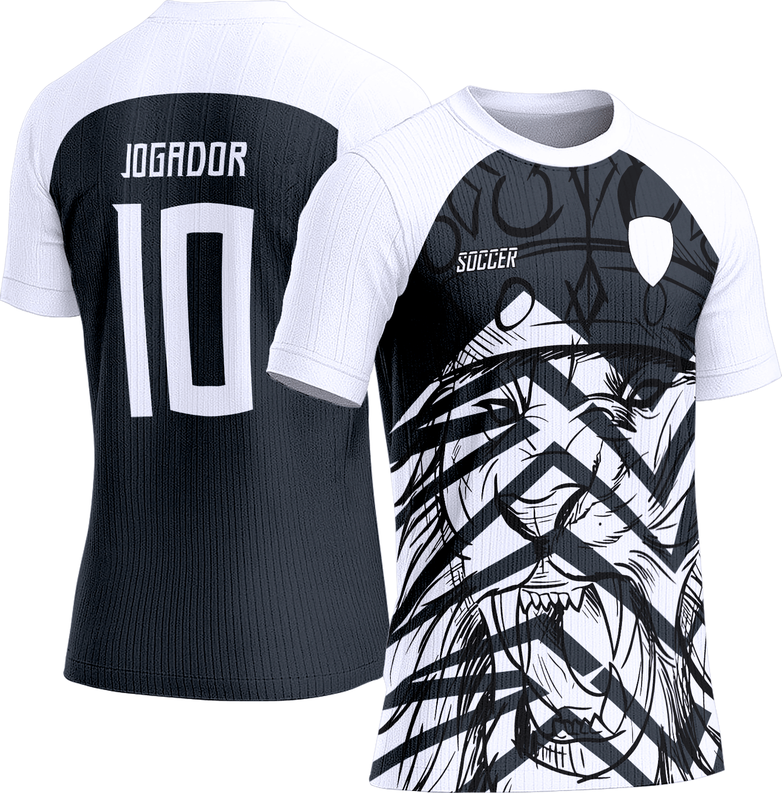 Arte Vetor Camisa Interclasse 011 Leão
