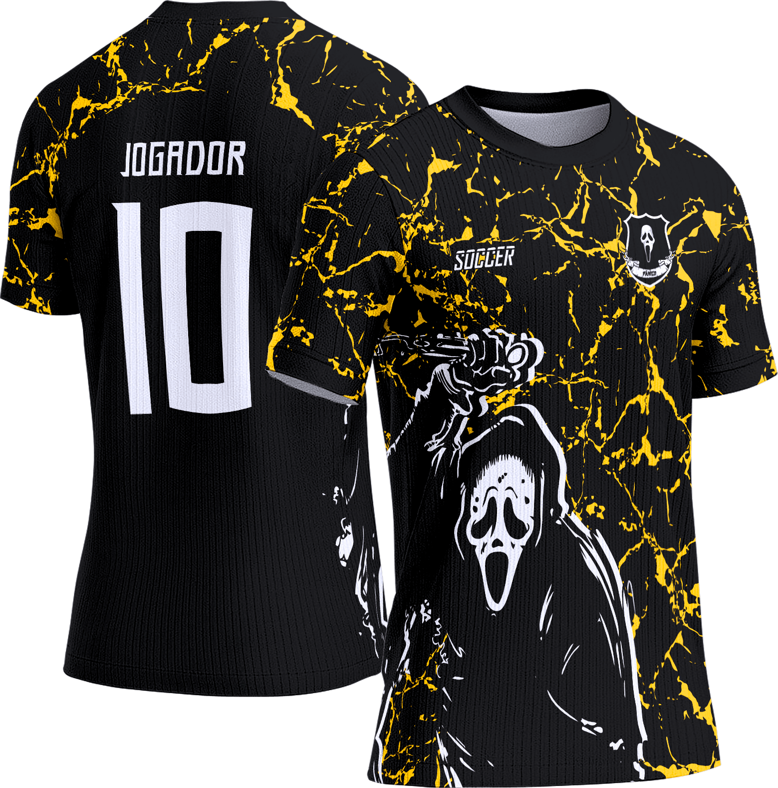 Arte Vetor Camisa Interclasse 018 Pânico