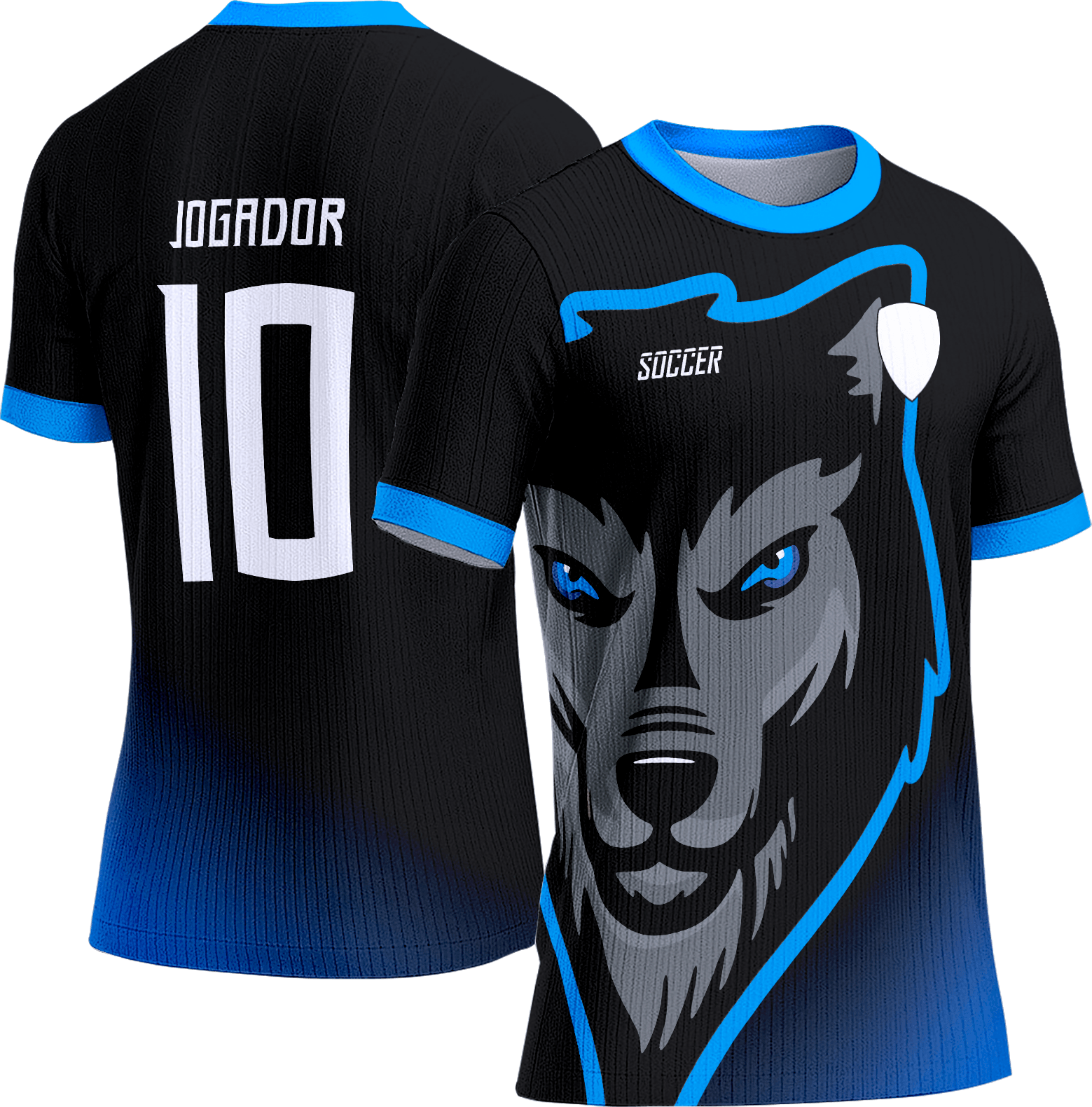 Arte Vetor Camisa Interclasse 019 Lobo