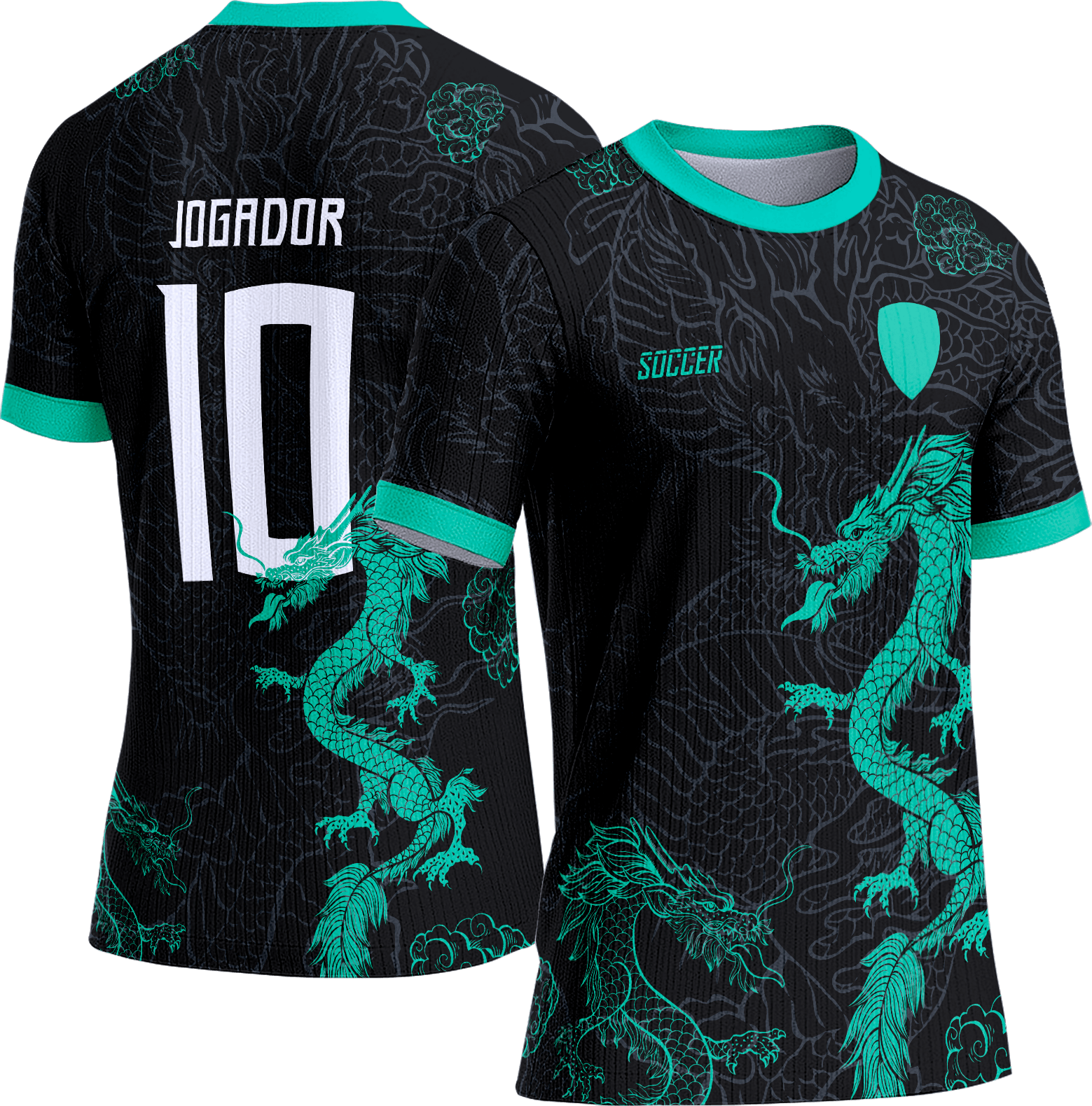 Arte Vetor Camisa Interclasse 022 Dragão