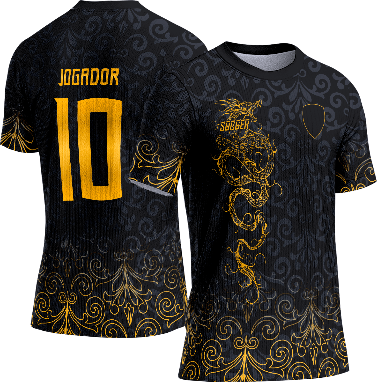 Arte Vetor Camisa Interclasse 024 Dragão