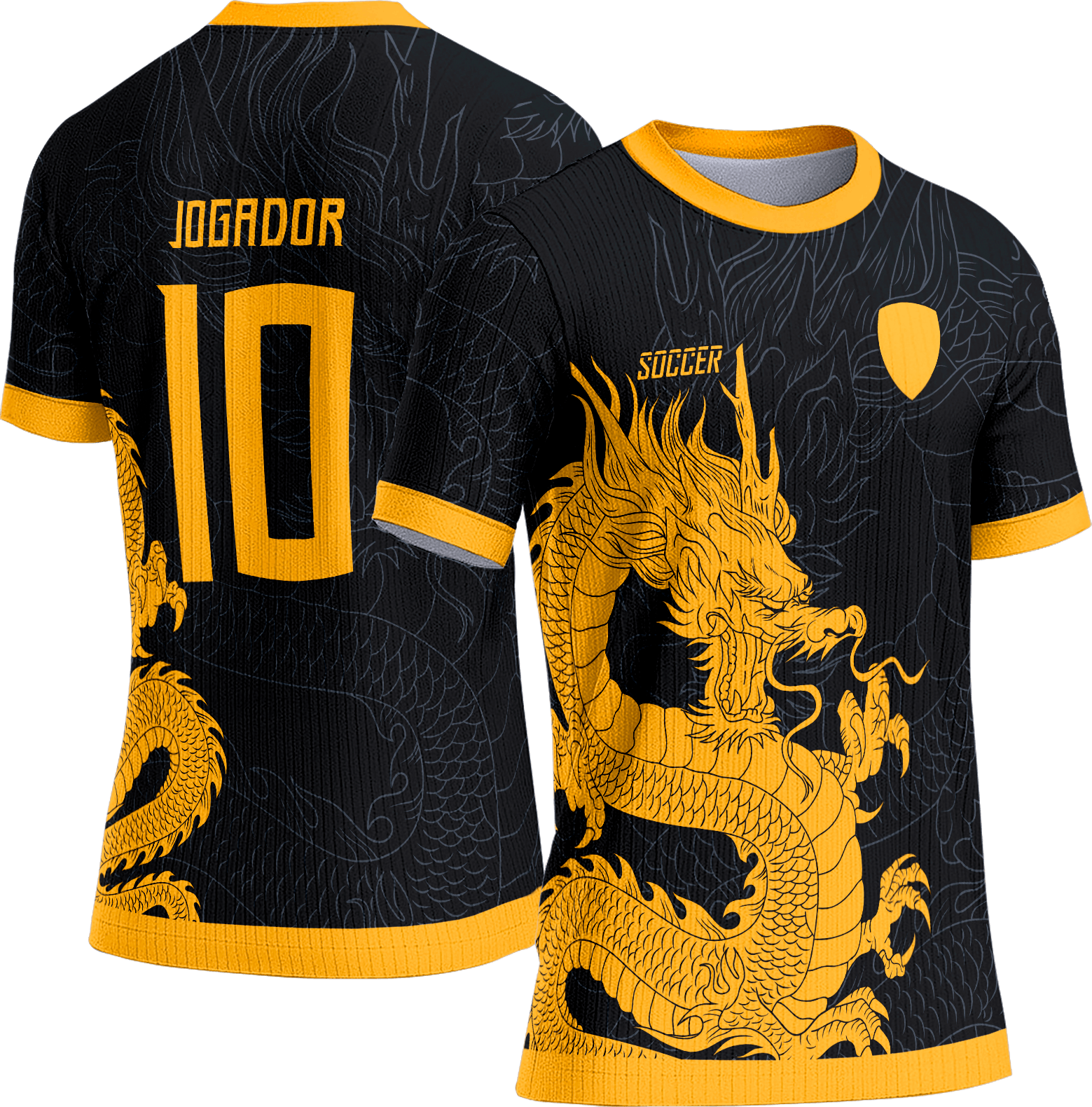 Arte Vetor Camisa Interclasse 028 Dragão