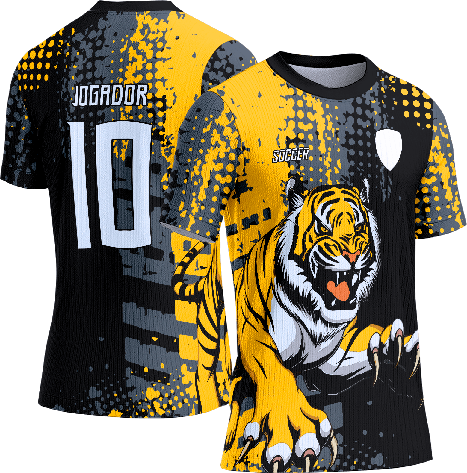 Arte Vetor Camisa Interclasse 033 Tigre